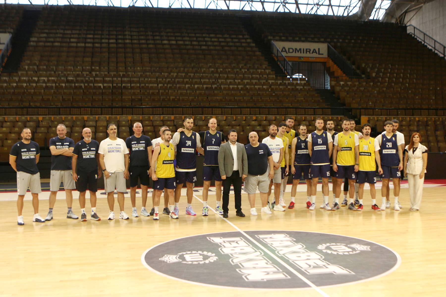 Gazdić posjetio Zmajeve pred duel sa Italijom Gazdić, Zmajevi