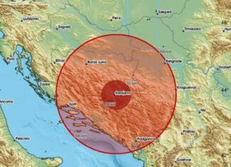 Tri zemljotresa tokom noći zabilježena u BiH, epicentri u blizini Sarajeva