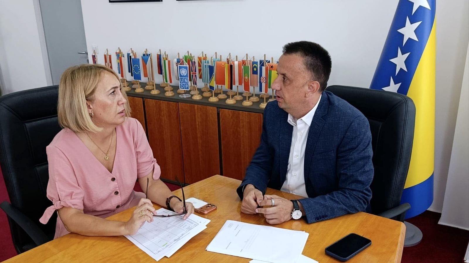 Ministri Pozder i Lakić