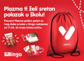Druga godina akcije „Plazma podržava đake prvake“: 30.000 novih osmijeha na početku školske godine Druga godina akcije „Plazma podržava đake prvake“: 30.000 novih osmijeha na početku školske godine