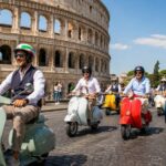 Vespa je proslavila 80. rođendan: Hiljade skutera pretvorile Rim u veliku filmsku scenu Vespa, Brojne Vespe prolaze pored Koloseuma u Rimu tokom obilježavanja 80. rođendana ovog kultnog italijanskog skutera