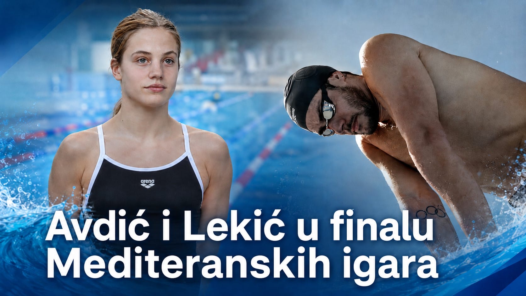 avdić i lekić mediteranske Iman Avdić i Jovan Lekić u finalu Mediteranskih igara