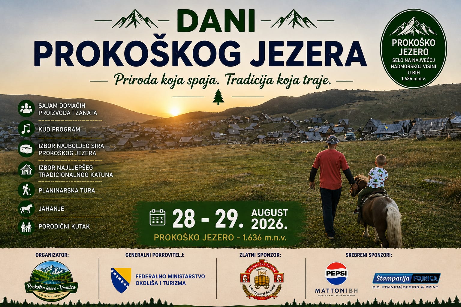 dani prokoškog2 Dani Prokoškog jezera prvi put 28. i 29. augusta uz bogat program