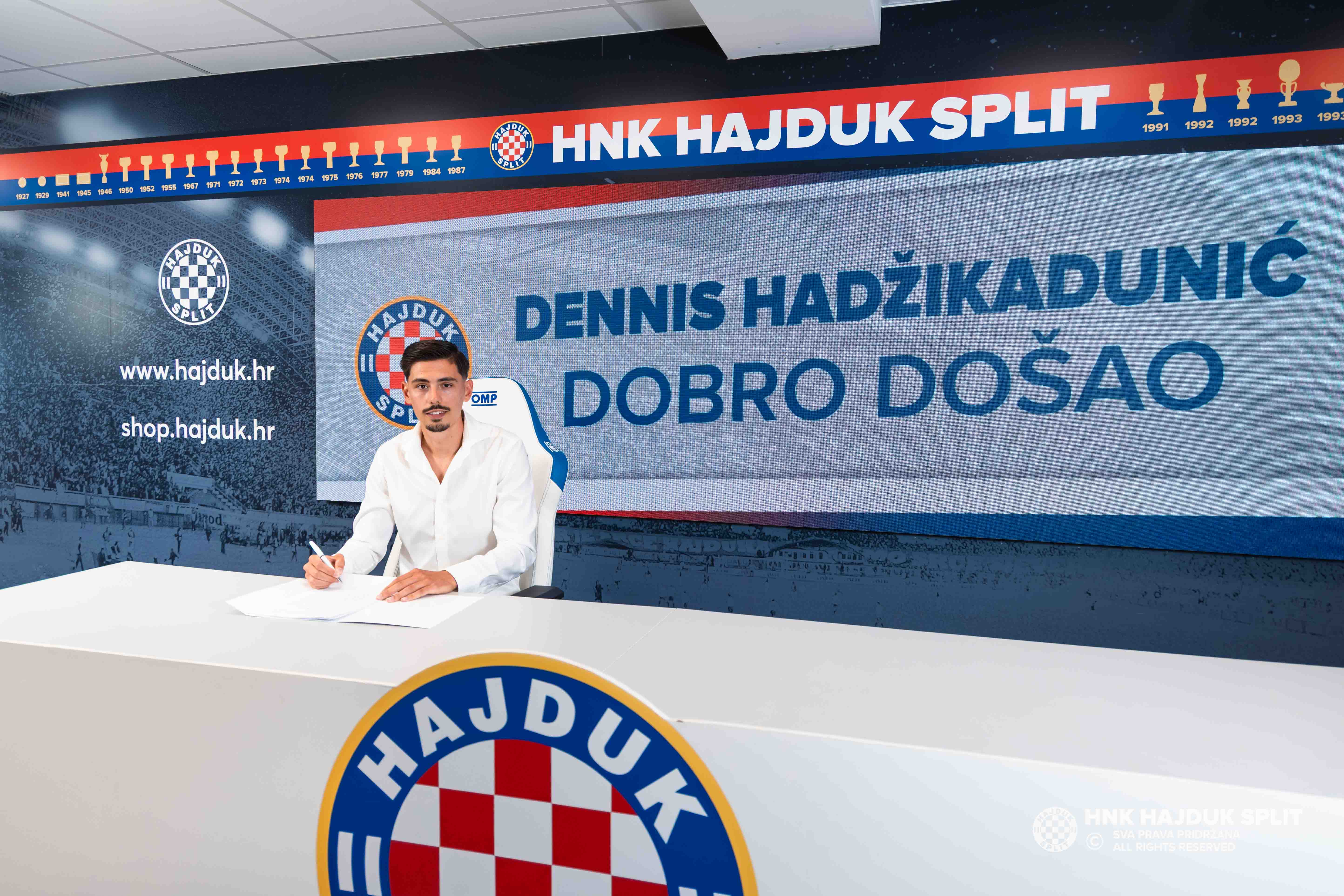 dennis hadzikadunic Zmaj pojačao Hajduk: Dennis Hadžikadunić potpisao za splitske “Bile”