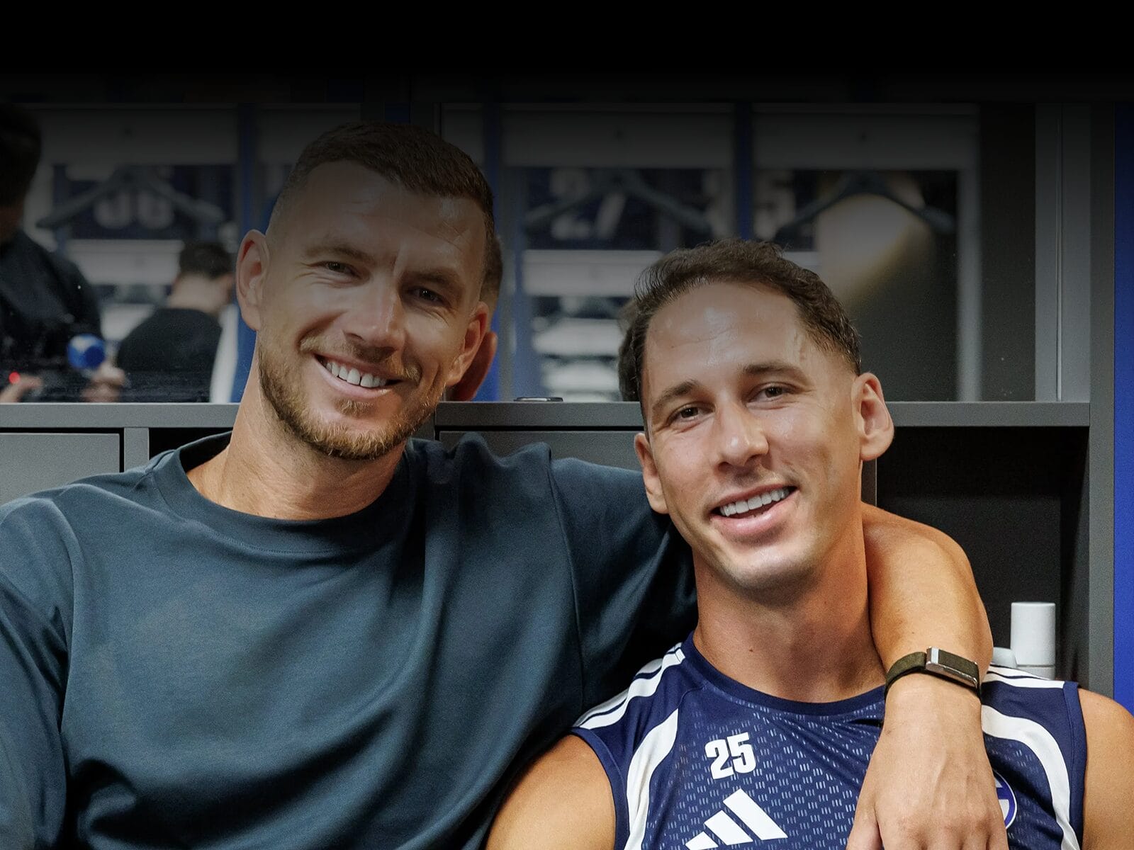 edin dzeko i nikola katic Edin Džeko ostaje u Schalkeu, Amra već traži škole i kuću u Njemačkoj