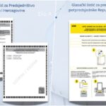 CIK BiH predstavio nove glasačke listiće