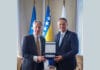 Bećirović se oprostio od britanskog ambasadora Reillyja: UK ostaje važan partner BiH Bećirović Reillye