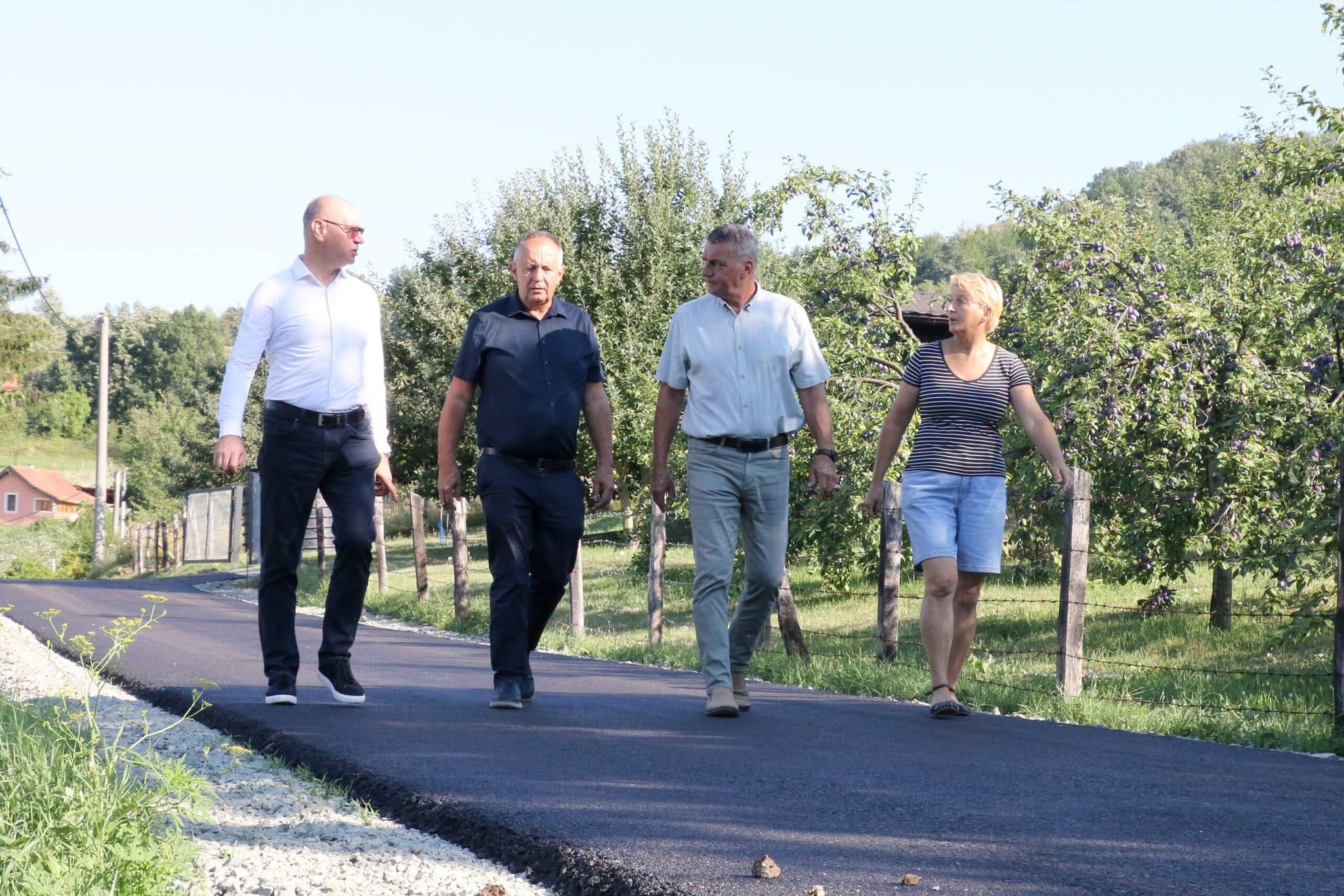 U Gornjoj Tuzli završen put dug 1.100 metara, vrijednost projekta 246.000 KM