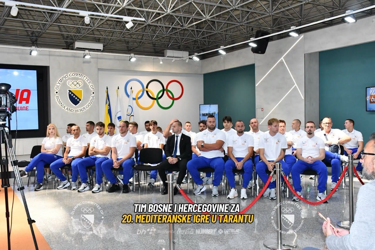 mediteranske igre Bh. tim spreman za Mediteranske igre u Tarantu: 76 sportista u 15 sportova