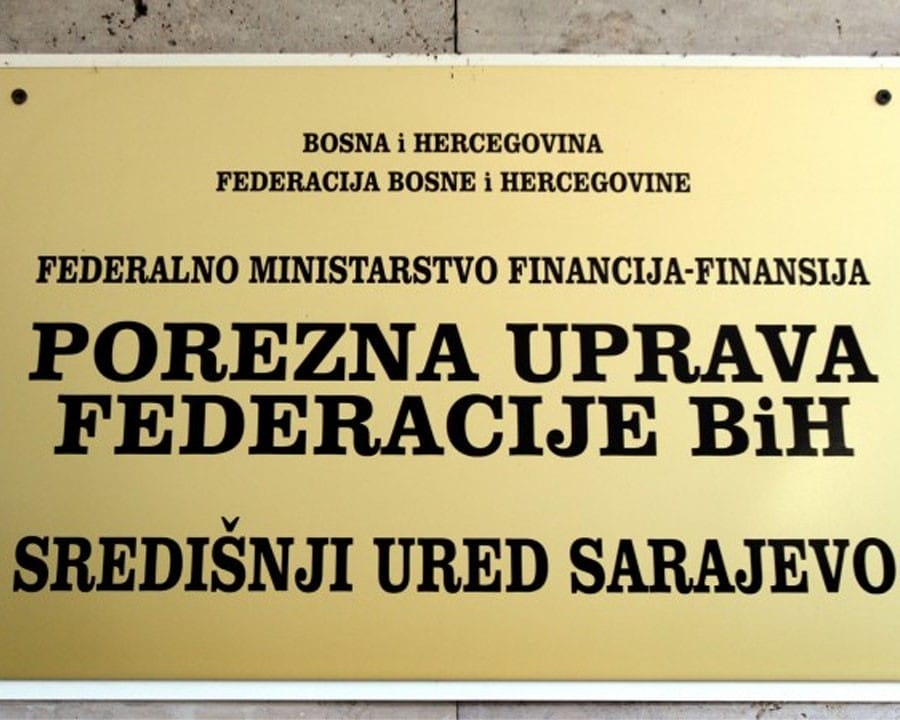 Porezna uprava FBiH Porezna uprava FBiH