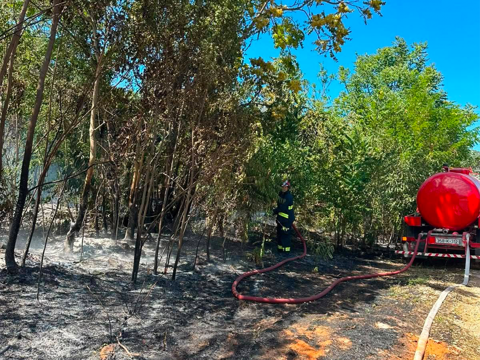 pozar mostar pvp Požar na Bunici kod Mostara: Vatru gasi 15 vatrogasaca, objekti trenutno nisu ugroženi