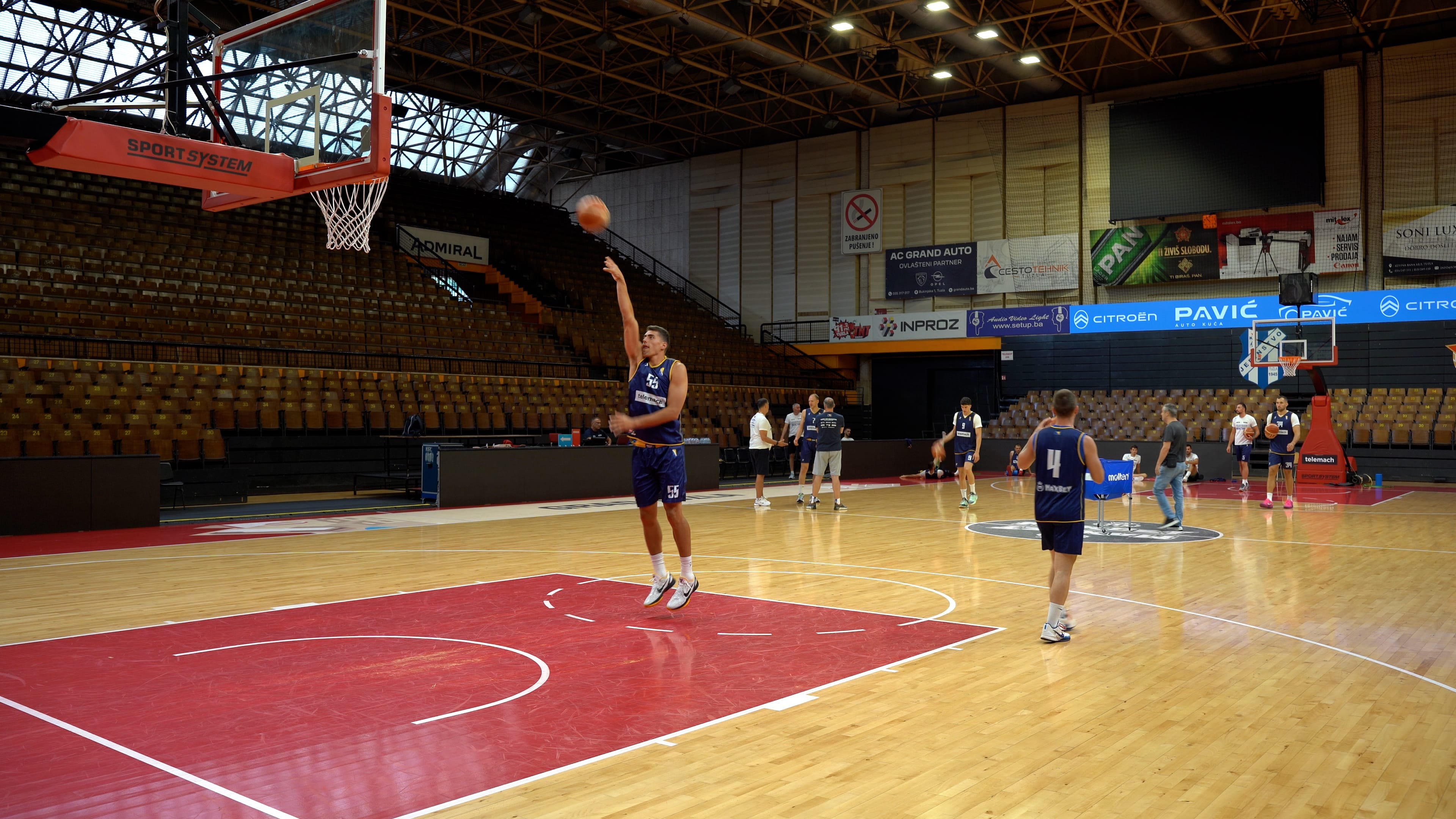 reprezentacija kosarka mejdan trening Zmajevi