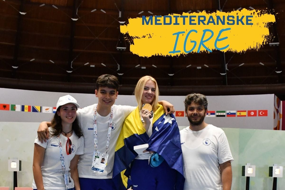 zakira pušina Zakira Pušina osvojila zlato za BiH na Mediteranskim igrama