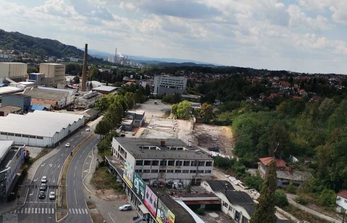 AIDA srušene fabrike Fabrika obuće Aida: Srušena posljednja hala