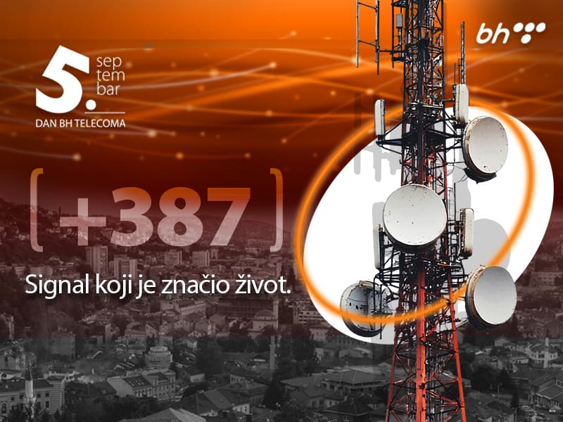 BH Telecom 5 septembar (1) BH Telecom obilježava Dan kompanije: Od +387 do digitalne budućnosti
