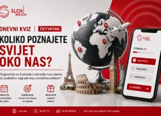 Dnevni kviz – četvrtak 10.9.2026. – Koliko poznajete svijet oko nas?