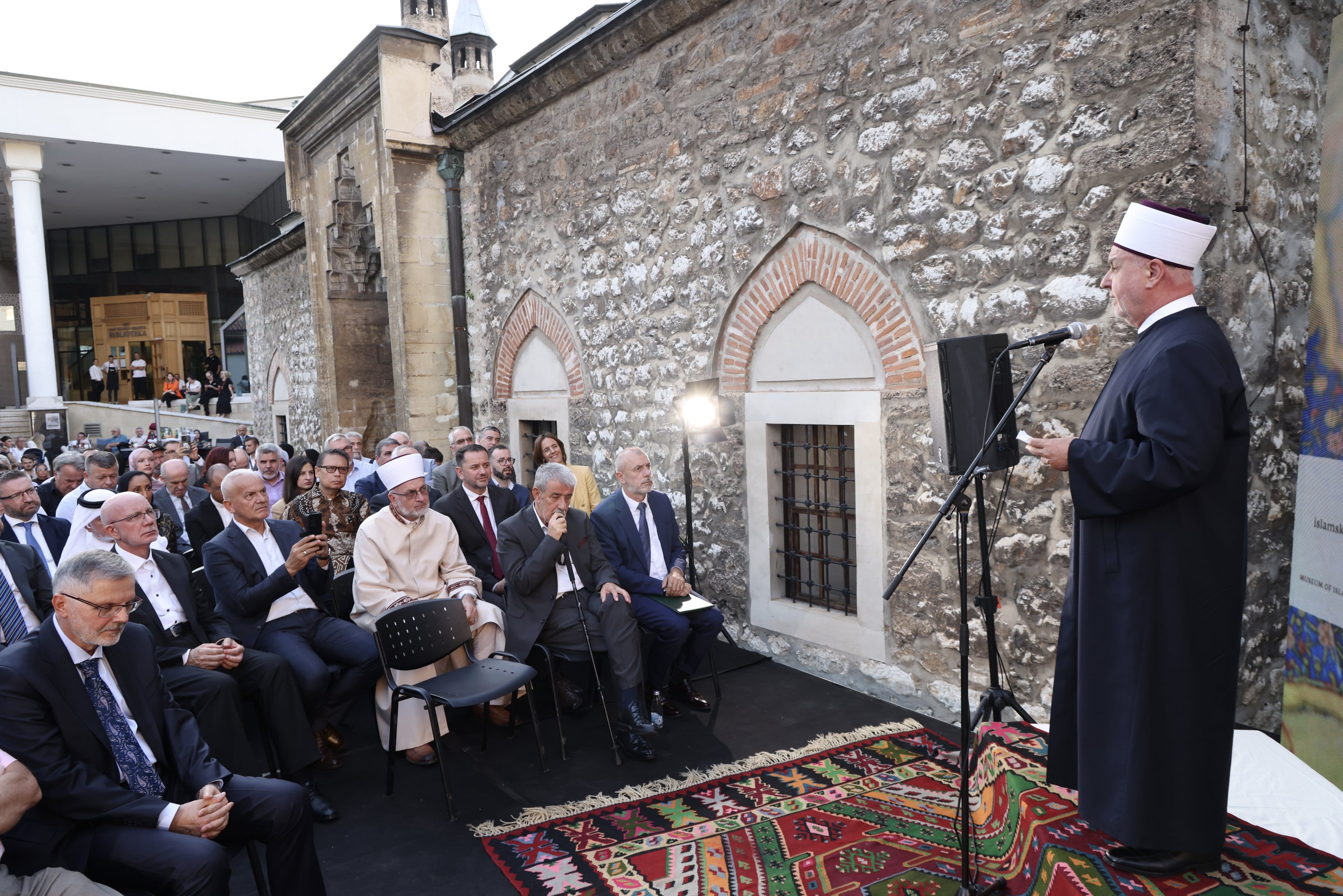 Reisul-ulema Husein-ef. Kavazović na svečanosti otvorenje Muzeja islamske kulture i umjetnosti