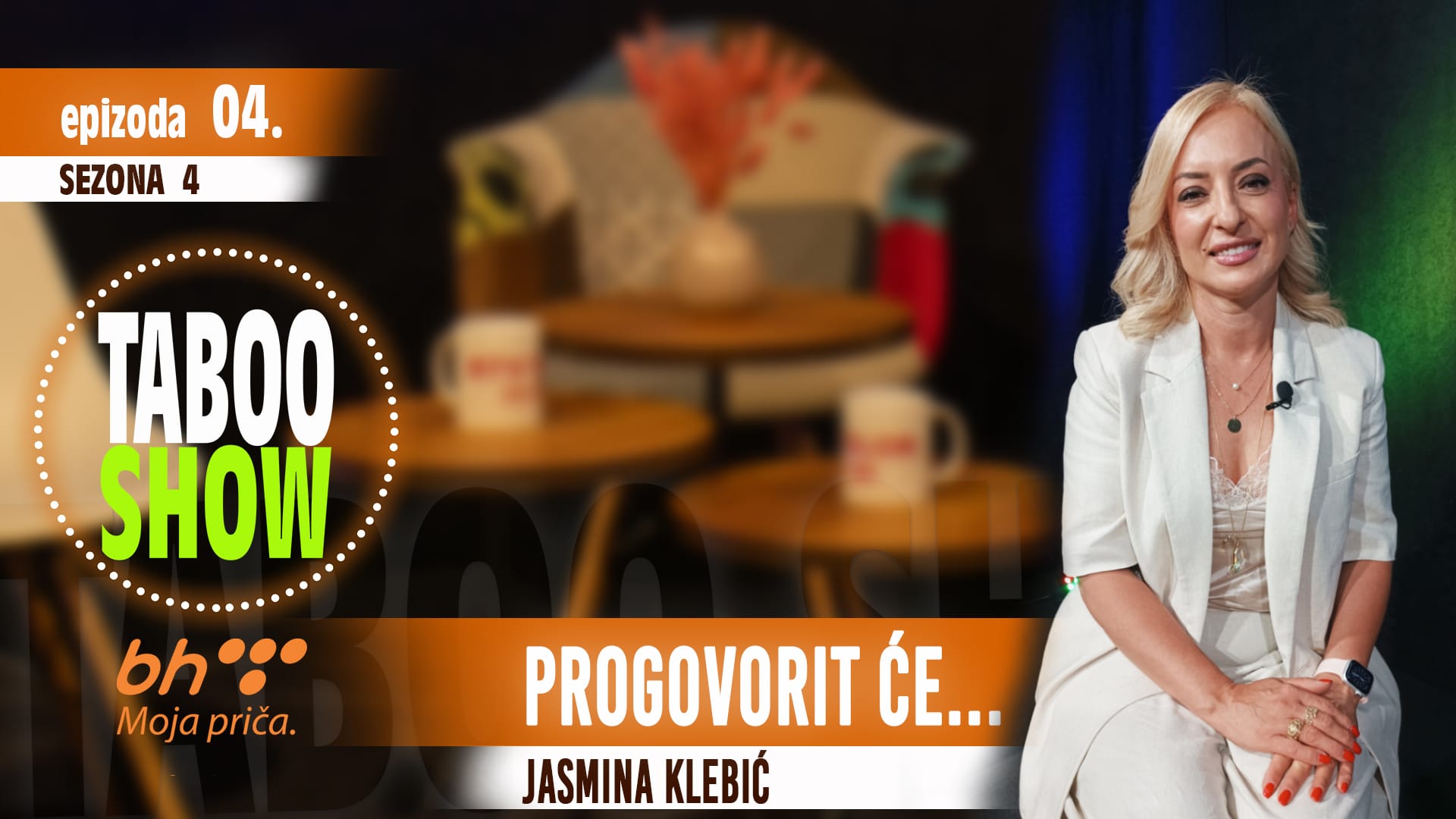 TABOO SHOW YT Sezona četiri, epizoda četiri Jasmina Klebić Usporeni razvoj govora kod djece: Kada „progovorit će“ više nije dovoljno