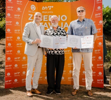 BH Telecom i Dino Merlin u posjeti Roditeljskoj kući: Zajedno za djecu oboljelu od raka