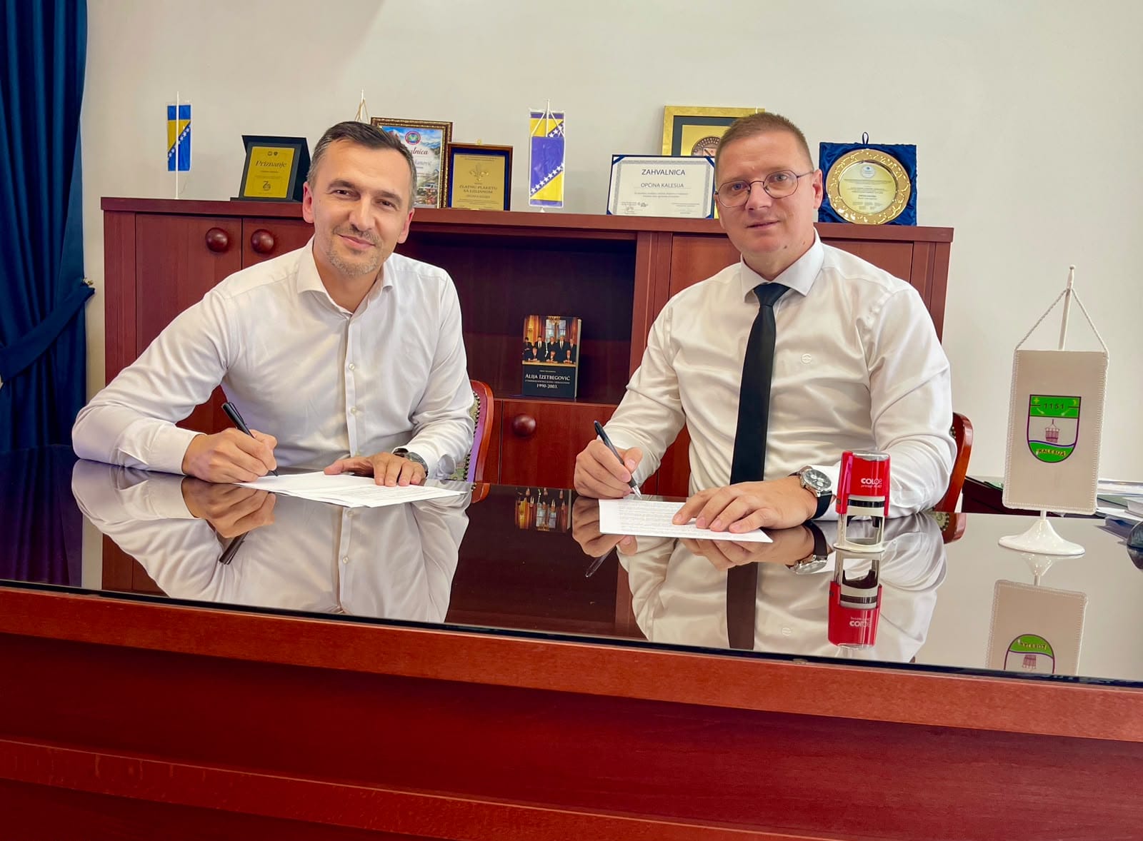 Ugovor kalesija Za projekte u Kalesiji više od 218 hiljada KM