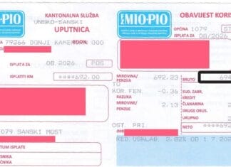Penzije u FBiH: Da li je 692 KM dovoljno? penzije u FBiH, penzije, ček za penziju