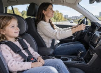 Dijete na prednjem sjedištu može vozača koštati do 1.000 KM