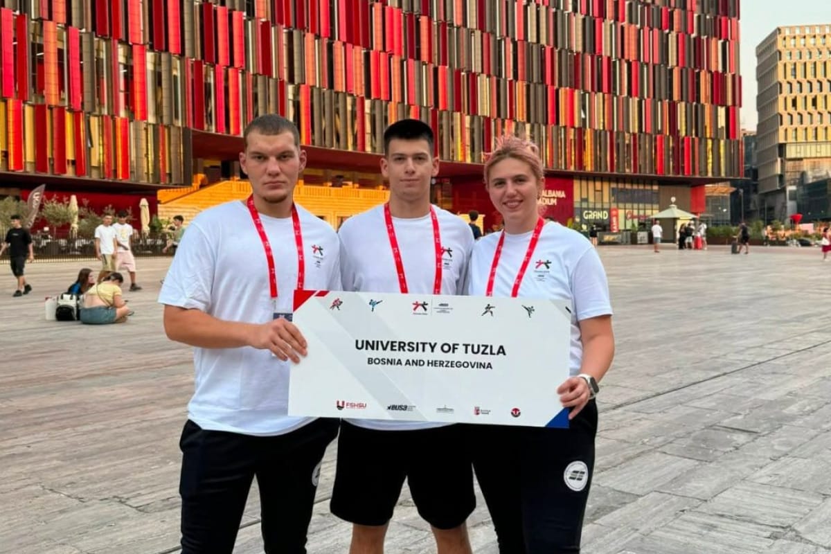 evropsko univerzitetsko prvenstvo Studenti Univerziteta u Tuzli nastupaju na Evropskom prvenstvu u Tirani