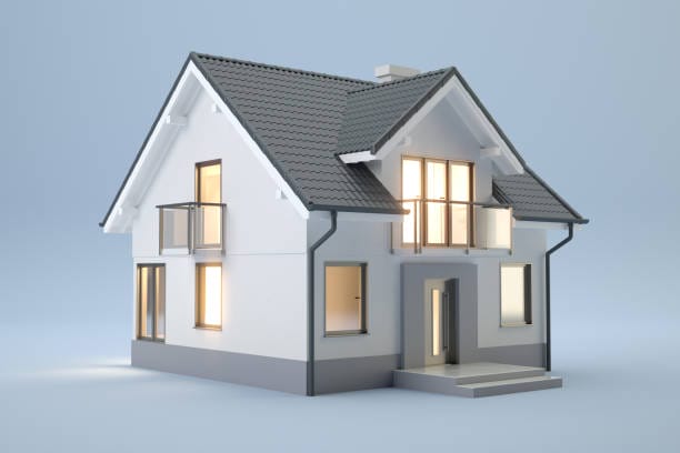 house model 3d render Građanima do 7.000 KM za fasadu, stolariju, toplotne pumpe i grijanje