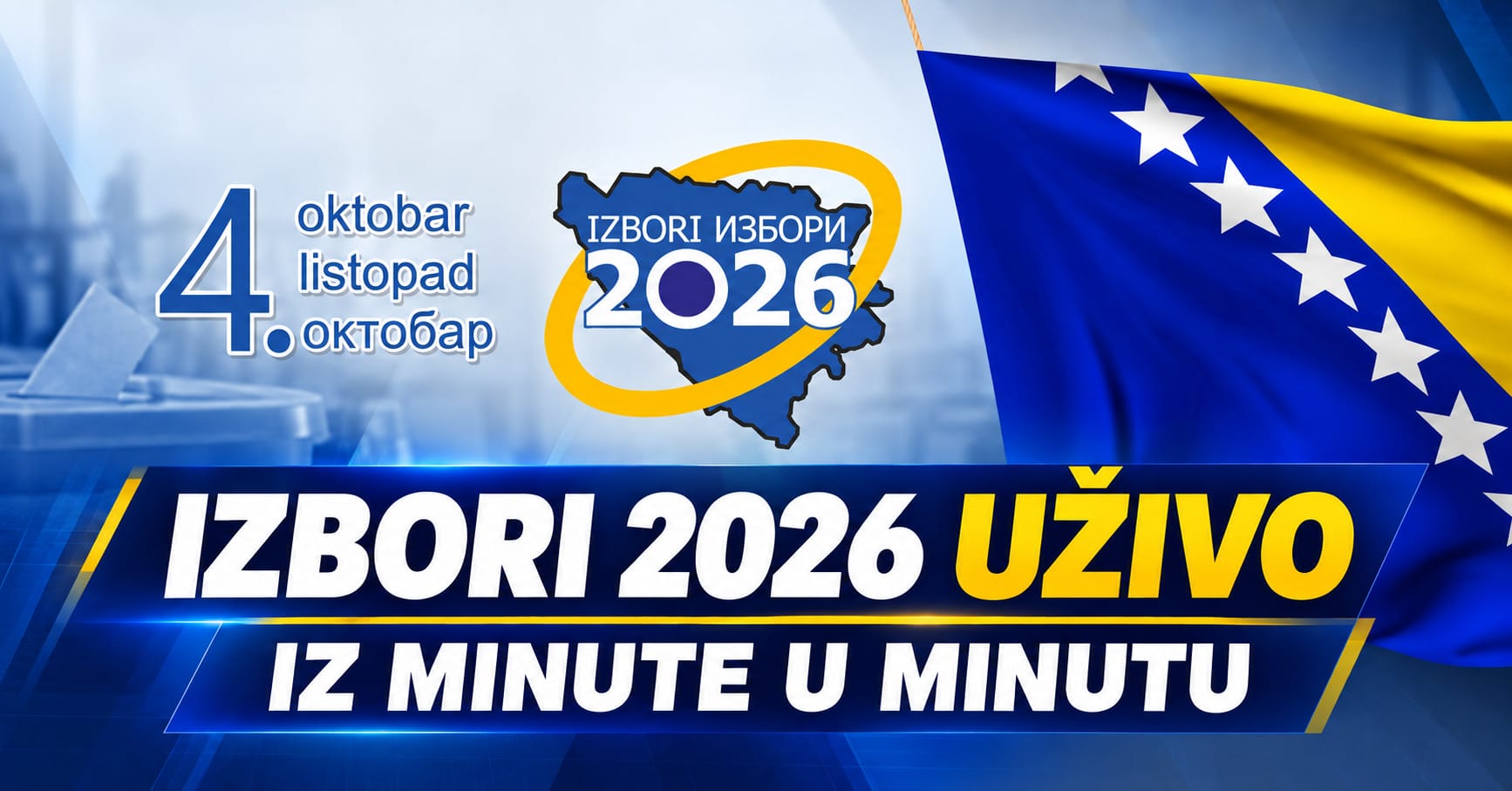 izbori 2026, iz minute u minutu, vijesti