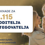 Počinju isplate naknada roditeljima njegovateljima Naknade roditeljima njegovateljima: Isplata počinje od sutra