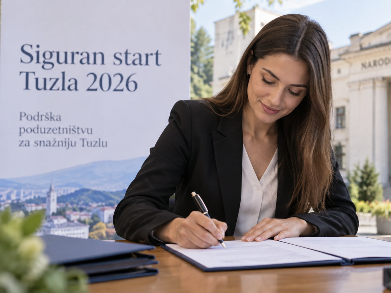siguran start Korisnici projekta „Siguran start“ u Tuzli potpisuju ugovore 23. septembra