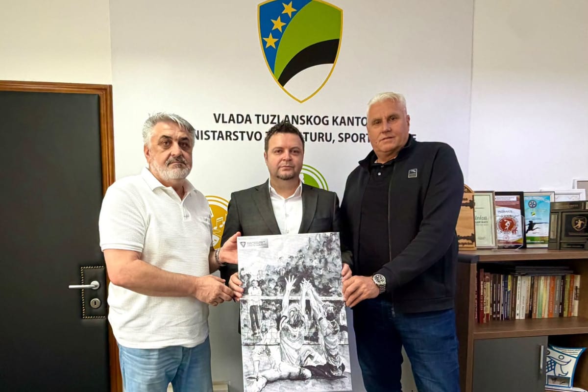 sjedeća odbojka gazdić Sjajni rezultat reprezentacije BiH: Gazdić primio predstavnike svjetskih viceprvaka