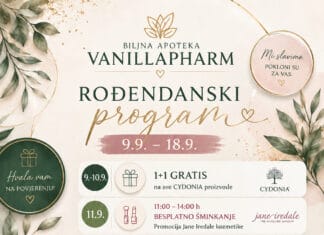 Vanilla Pharm obilježava rođendan uz poklone, promocije i besplatna mjerenja Vanilla Pharm obilježava rođendan uz poklone, promocije i besplatna mjerenja