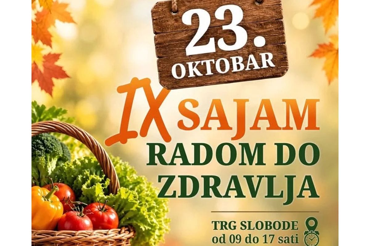 Jesenji sajam u Tuzli danas na Trgu slobode: Domaći proizvodi iz više gradova BiH