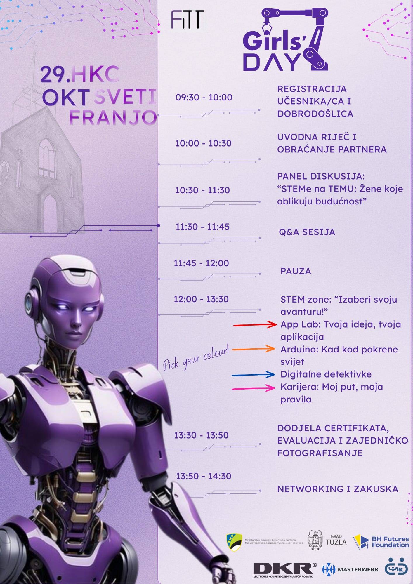 Girls' Day u Tuzli: Radionice tehnologije i robotike