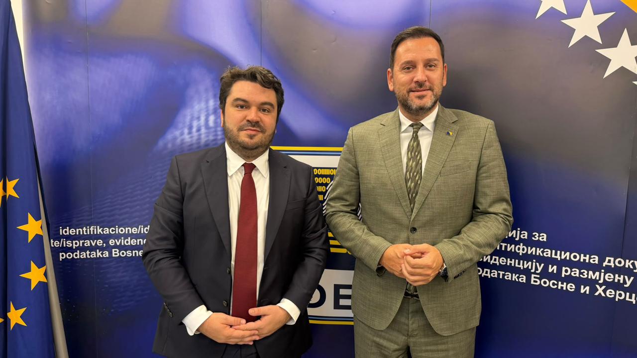 Fra Amb Francuska podržava digitalizaciju: Ambasador posjetio IDDEEA-u