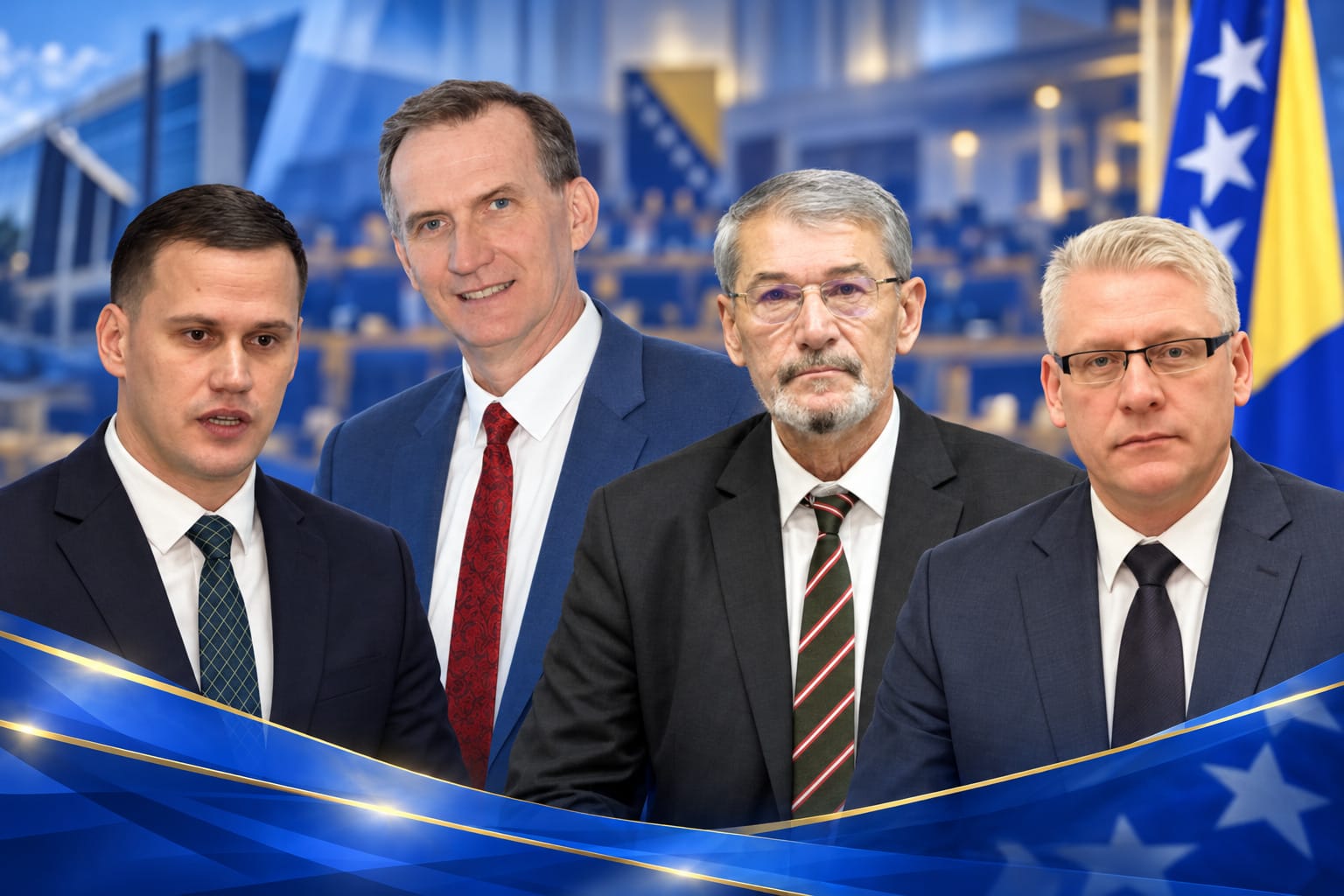 Halilagić Umihanić Imamović Begić Funkcioneri TK i kandidati na Općim izborima 2026.