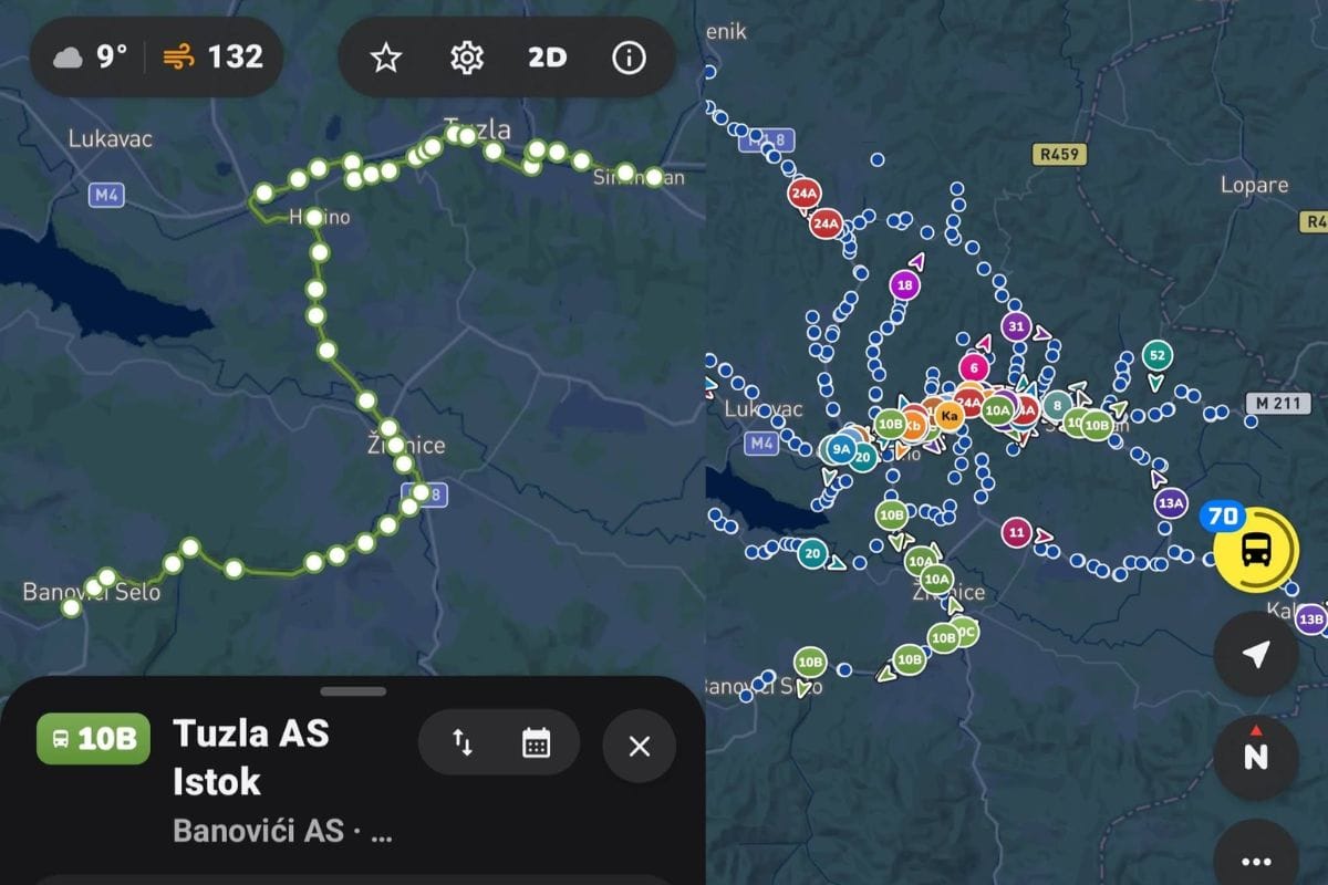 arrivo Gdje je autobus i kada stiže? Aplikacija Arrivo BiH dostupna i za Tuzlu