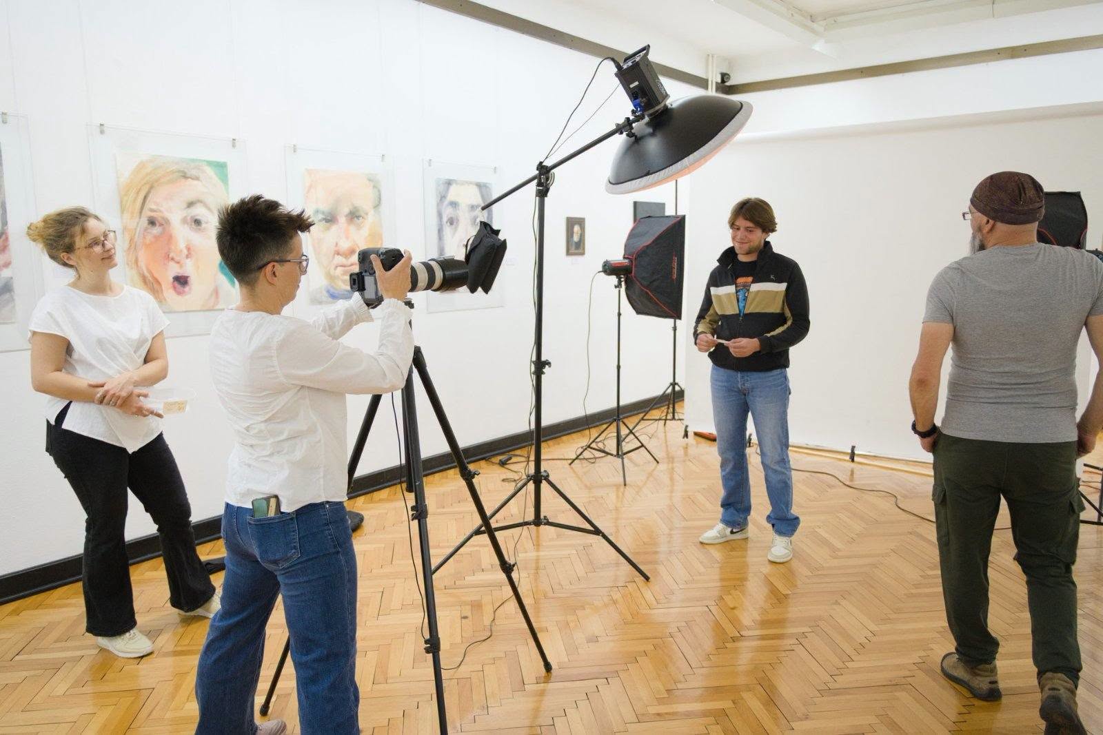 czkradionica2 Interbifep Tuzla: Munever Salihović održao radionicu portretne fotografije