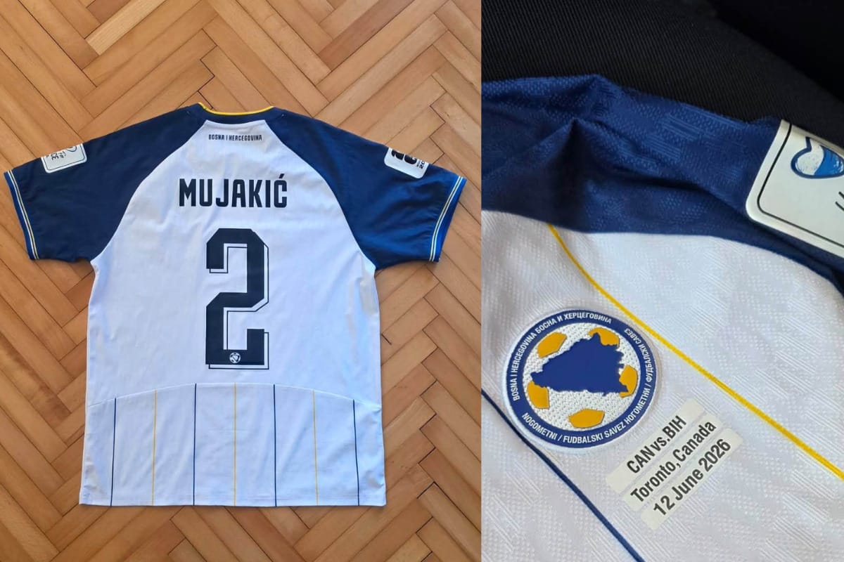 dres mujakić Tuzlak stavio dres Nihada Mujakića sa Svjetskog prvenstva na humanitarnu licitaciju