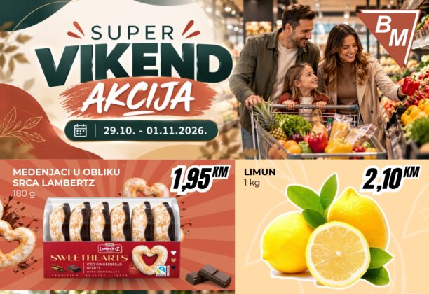 Vikend sniženje u Belamionixu od 29. oktobra do 1. novembra