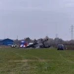 pad helikoptera EUFORA u Brčkom