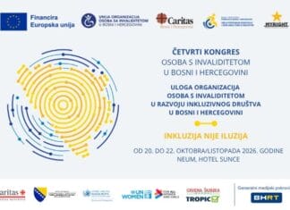 U Neumu naredne sedmice Četvrti kongres osoba s invaliditetom u BiH U Neumu naredne sedmice Četvrti kongres osoba s invaliditetom u BiH