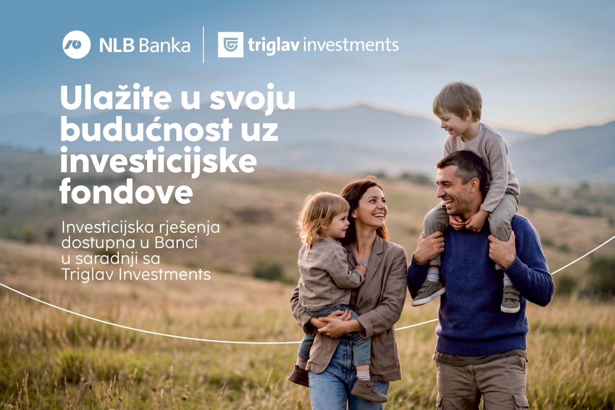 NLB Banka proširila svoju ponudu: Klijentima dostupni investicijski fondovi Triglav Investments