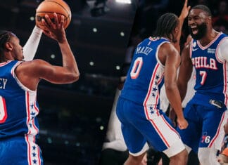 Philadelphia šokirala prvaka NBA lige Philadelphia šokirala prvaka NBA lige