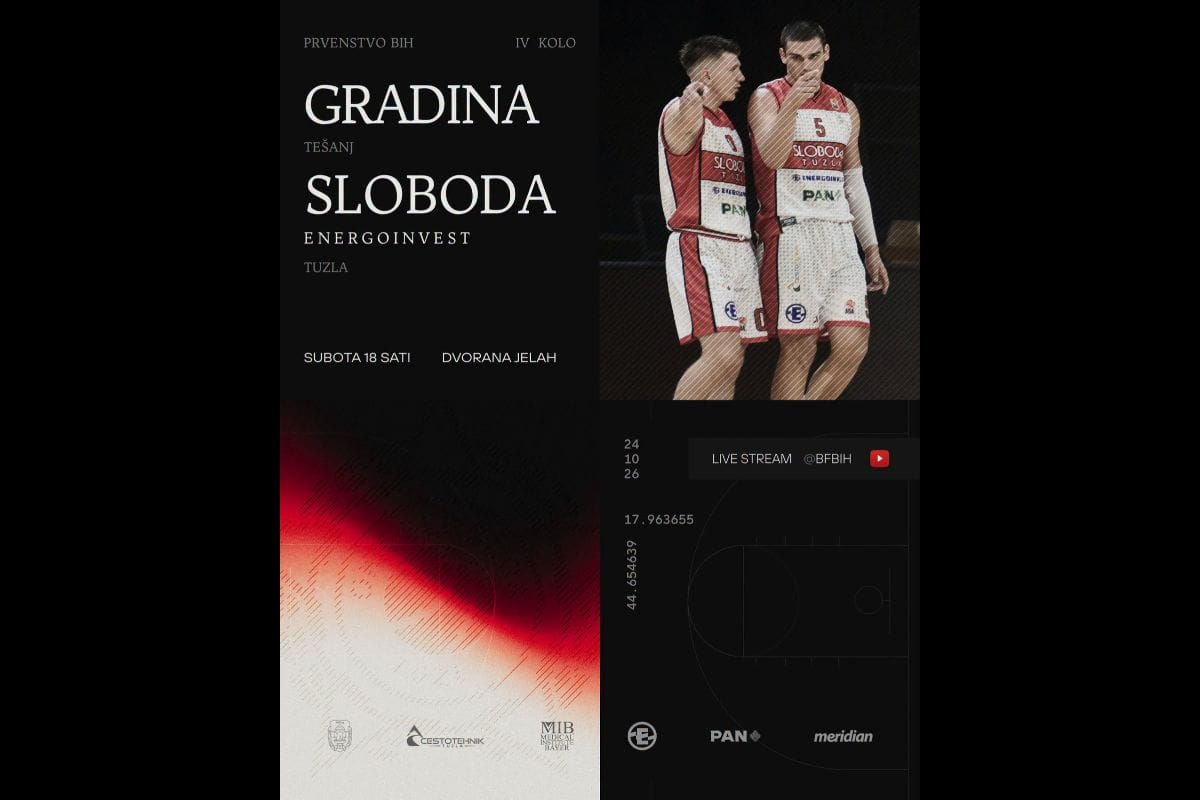 sloboda Sloboda Energoinvest u subotu gostuje Gradini u Jelahu