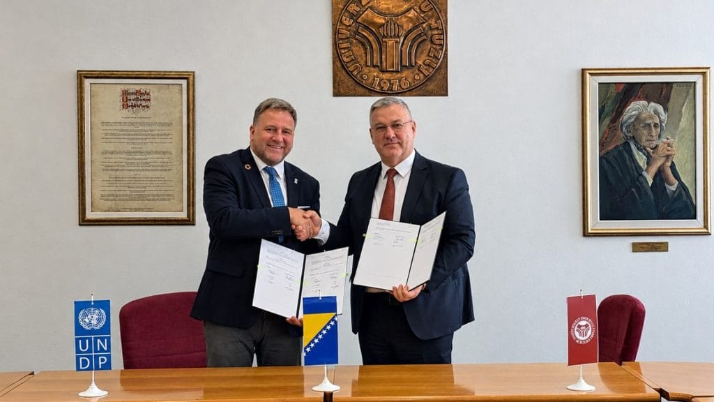 untz undp Univerzitet u Tuzli i UNDP dogovorili saradnju